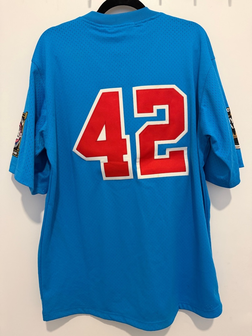 ⚾️💪🏾⚾️ Brooklyn Giants Men's Blue Baseball Jersey - Size L - Picture 10 of 10